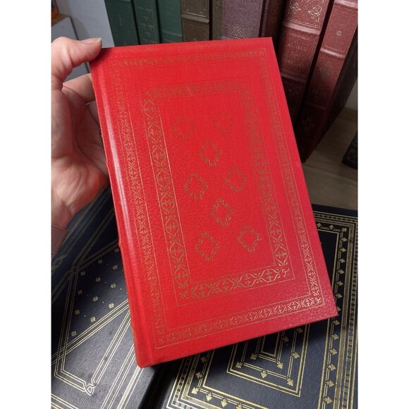 Franklin Library Lot 15 Books Leather Bound Hardcover Gold Gilt Classics Decor - Picture 9 of 14